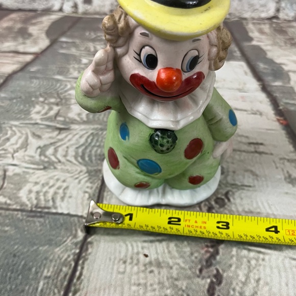 Vintage Porcelain Salute Clown Bell - Picture 6 of 13